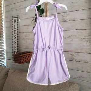 Shien Lilac romper short